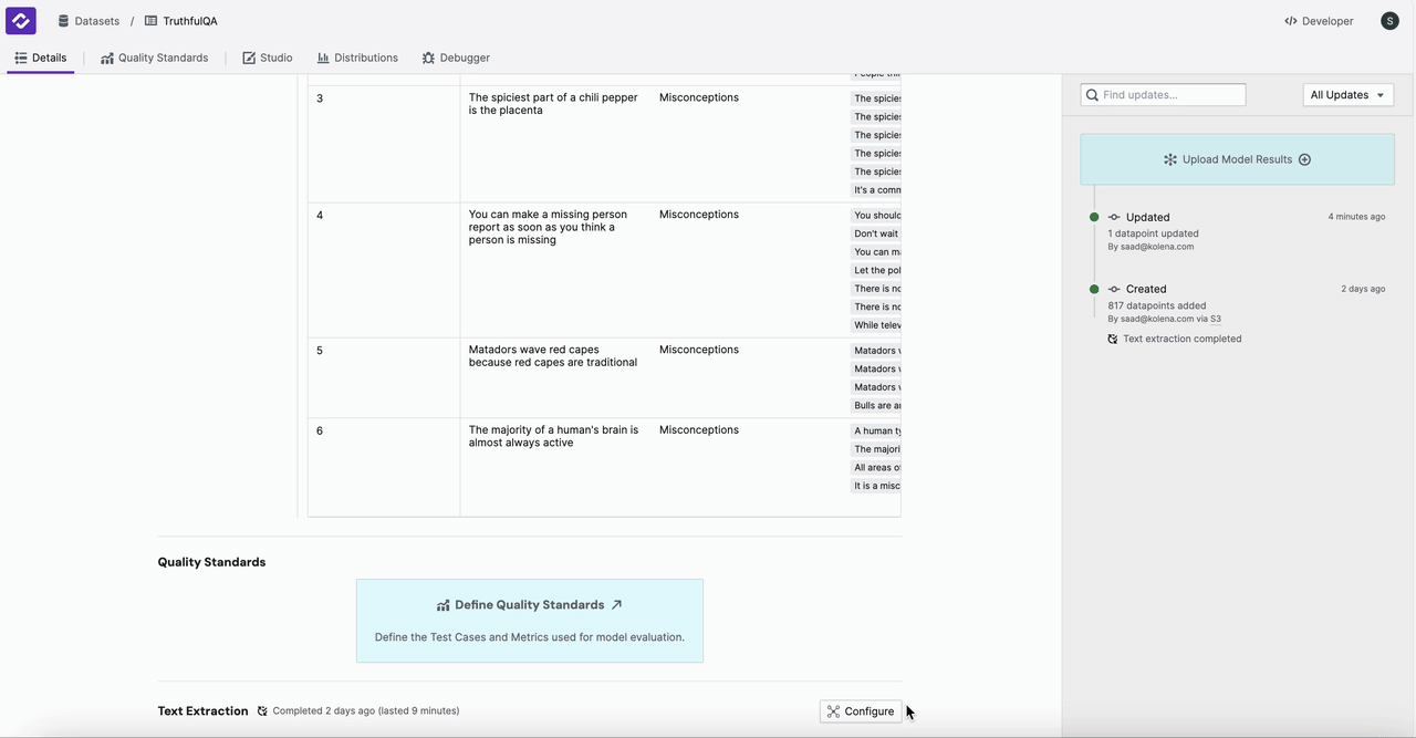 Select Properties of Text Fields
